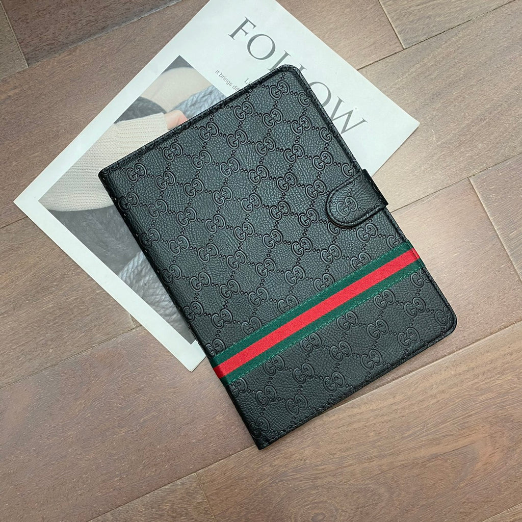 Gucci 3D Embossed Canvas Monogram Holster iPad Case