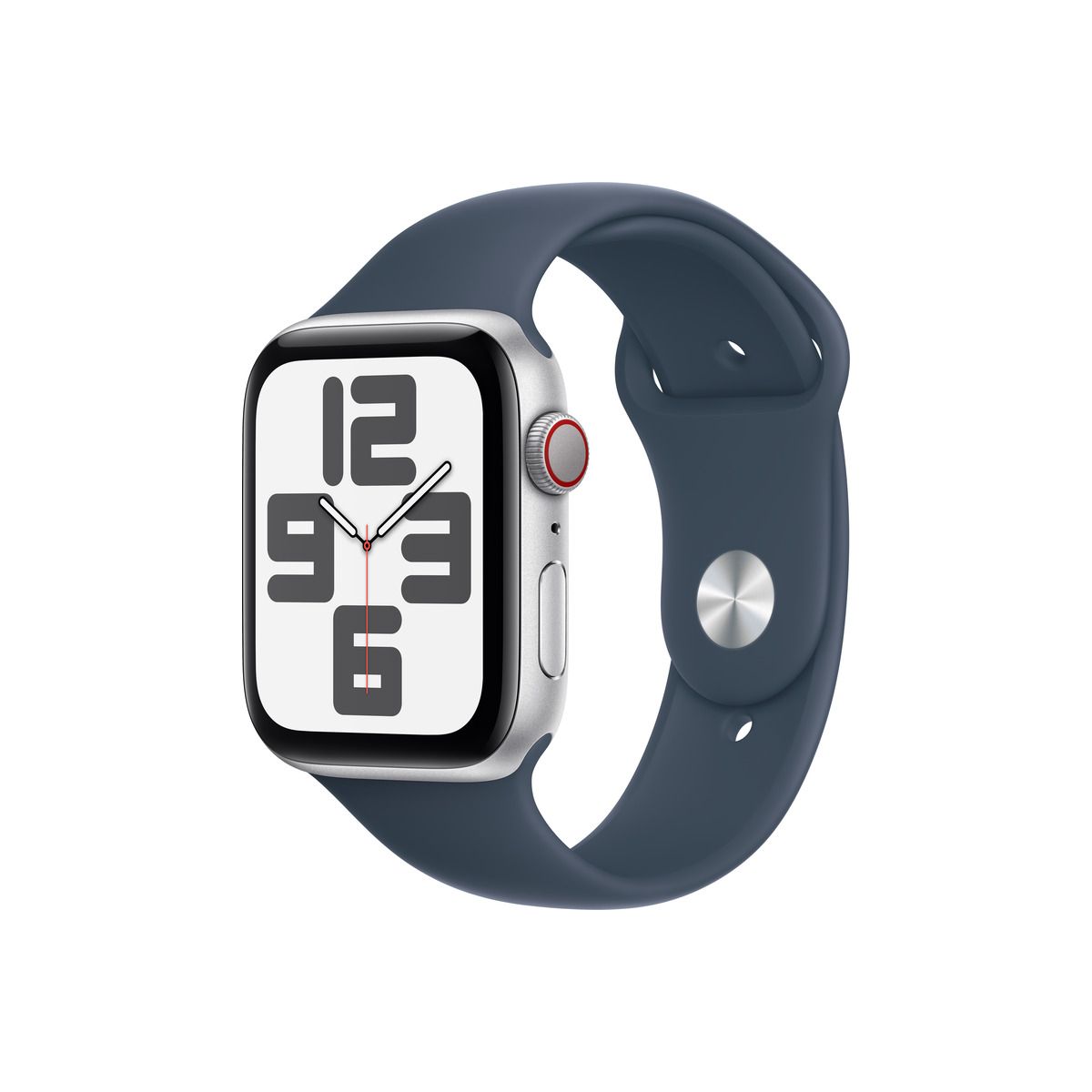 Apple Watch SE GPS + Cellular, Silver Aluminium Case