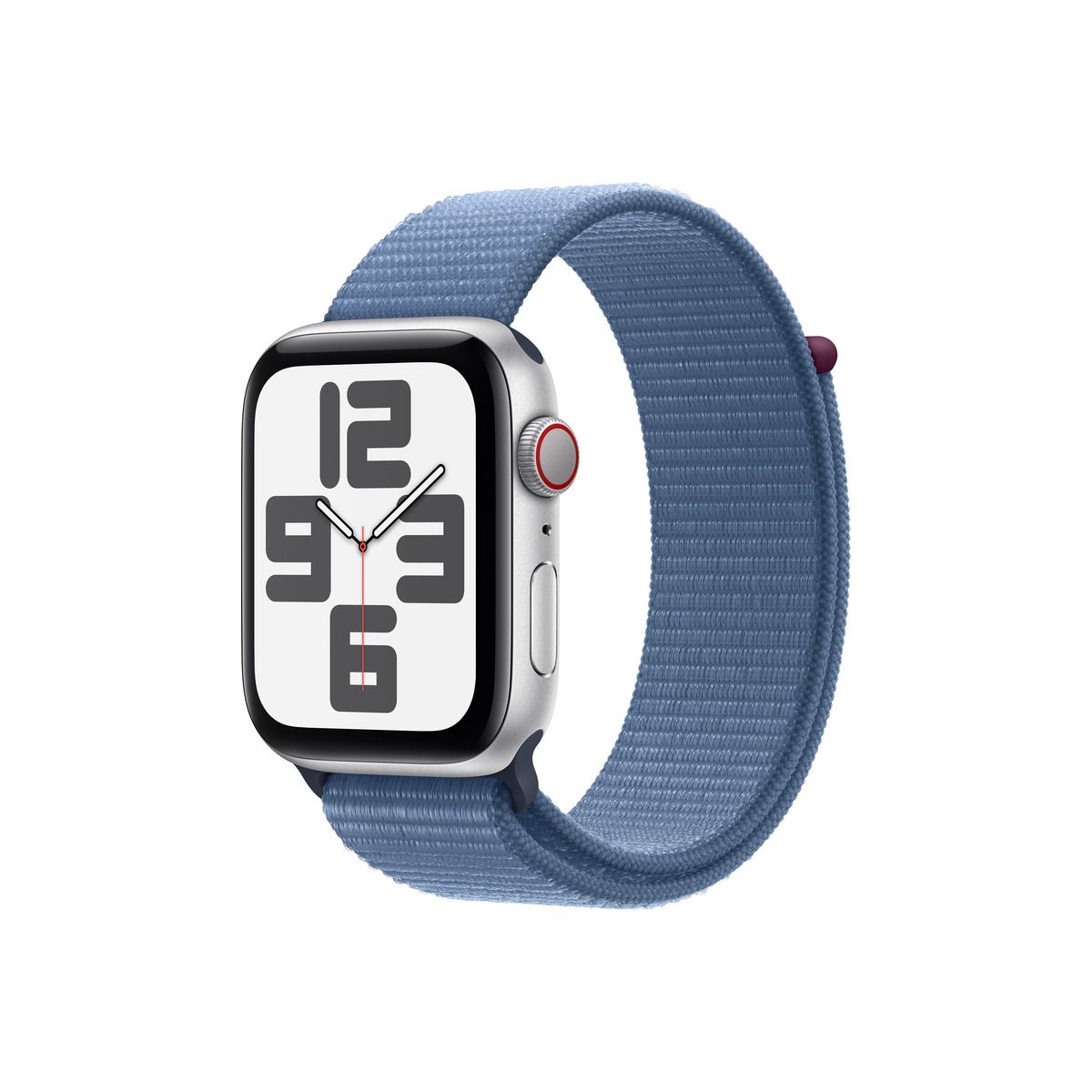 Apple Watch SE GPS + Cellular, Silver Aluminium Case