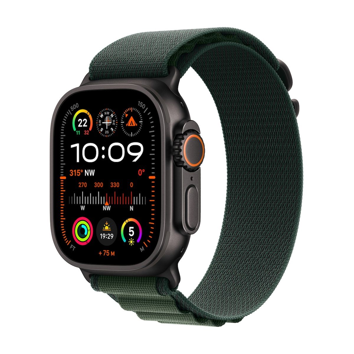 Apple Watch Ultra 2 GPS + Cellular 49mm Black Titanium Case