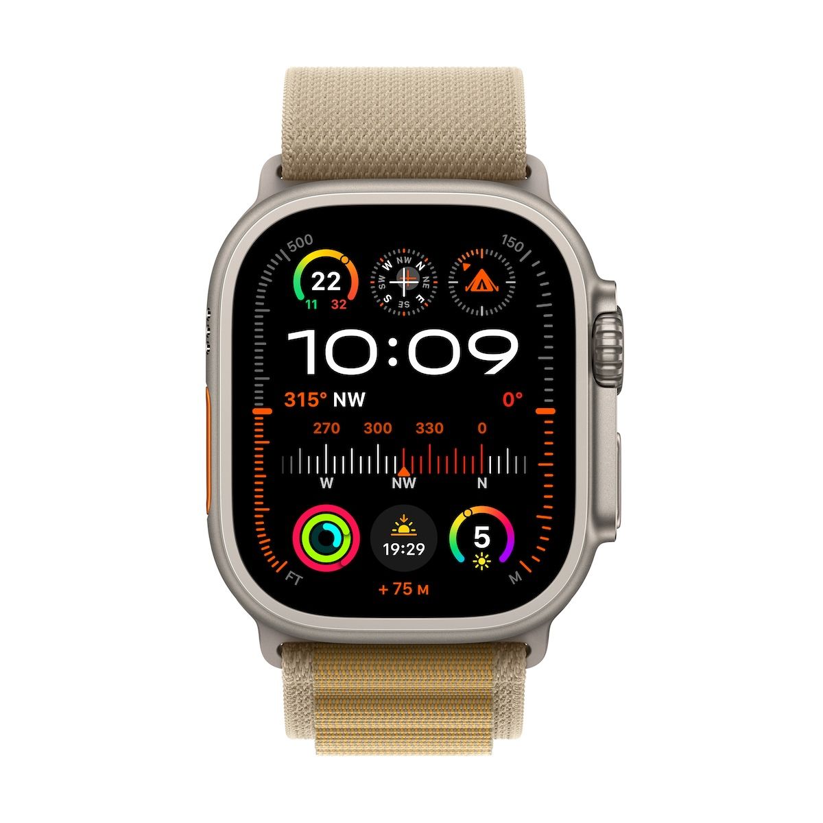 Apple Watch Ultra 2 GPS + Cellular 49mm Natural Titanium Case