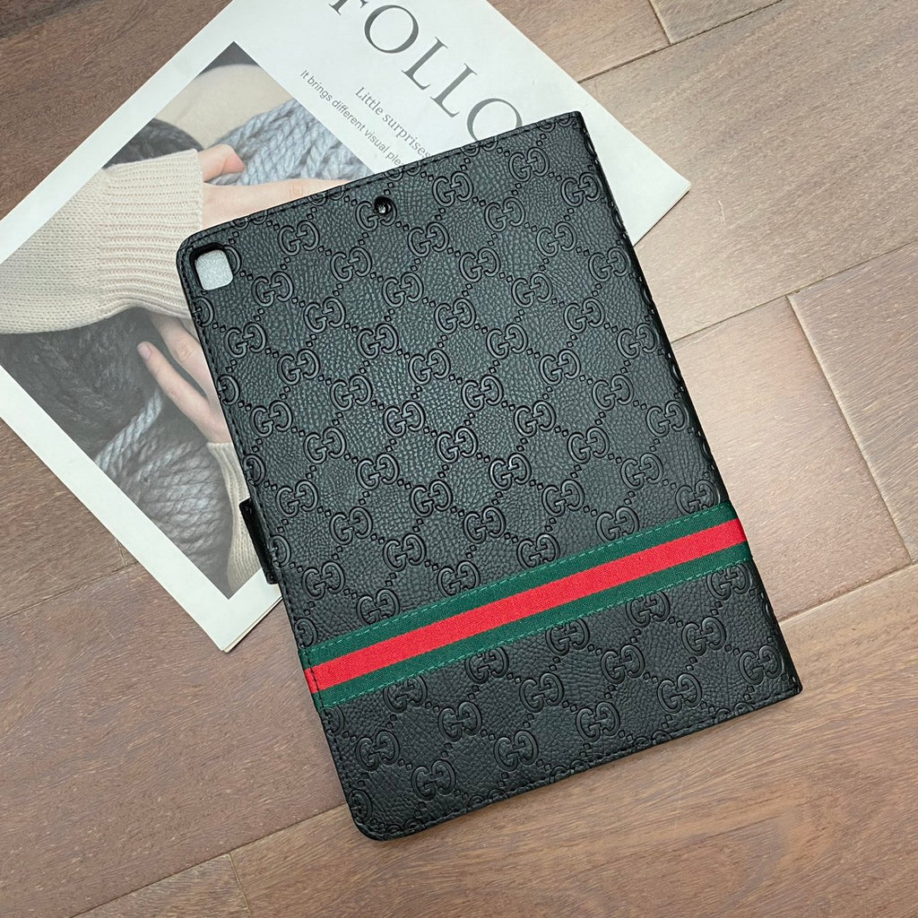 Gucci 3D Embossed Canvas Monogram Holster iPad Case