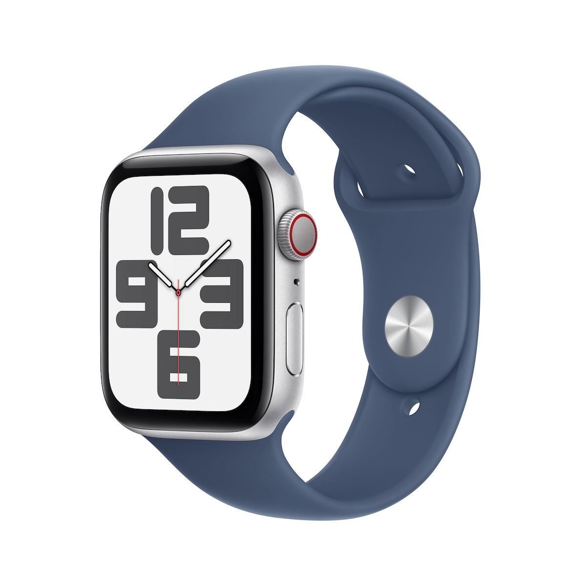 Apple Watch SE GPS + Cellular,  Silver Aluminium Case