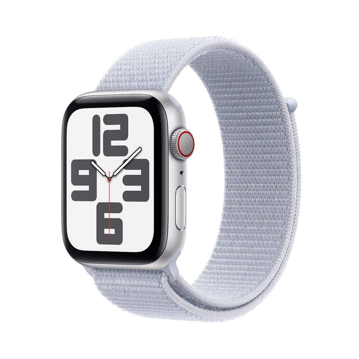 Apple Watch SE GPS + Cellular,  Silver Aluminium Case